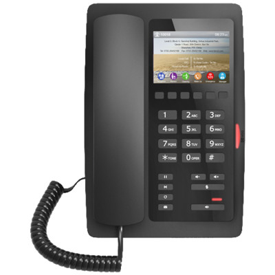 Fanvil Телефон IP H5 2xFE LAN, 1xUSB-A, SIP, VPN, PoE, 3.5" колірний екран