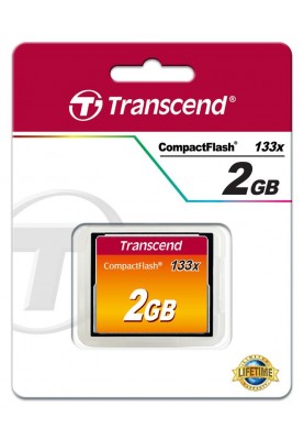 Transcend Карта пам'яті CF 2GB 133X