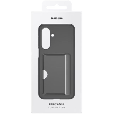 Samsung Чохол для Galaxy A26 (A266), Card Slot Case, чорний