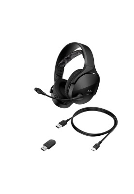 HyperX Гарнітура гравця Cloud Jet, WL/USB-A/USB-C, чорний