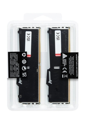Kingston Пам'ять ПК DDR5 64GB KIT (32GBx2) 5200 FURY Beast RGB