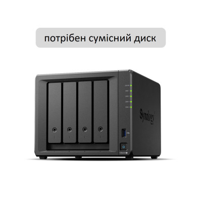 Synology Сіткове сховище NAS DS425+