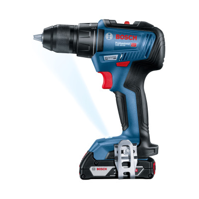 Bosch Шурупокрут-дриль акумуляторний GSR 18 V-50, 18В 2x2Aг, 50Нм, 20+1, 460/1800об/хв, 1кг