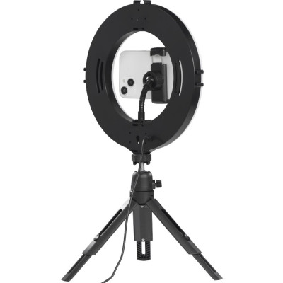 HAMA Штатив зі світлодіодним кільцем SpotLight Smart 80 V2 BT Black