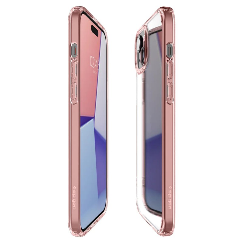 Spigen Чохол для Apple iPhone 15 Ultra Hybrid, Rose Crystal