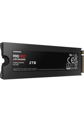 Samsung Накопичувач SSD M.2 2TB PCIe 4.0 990PRO + радіатор