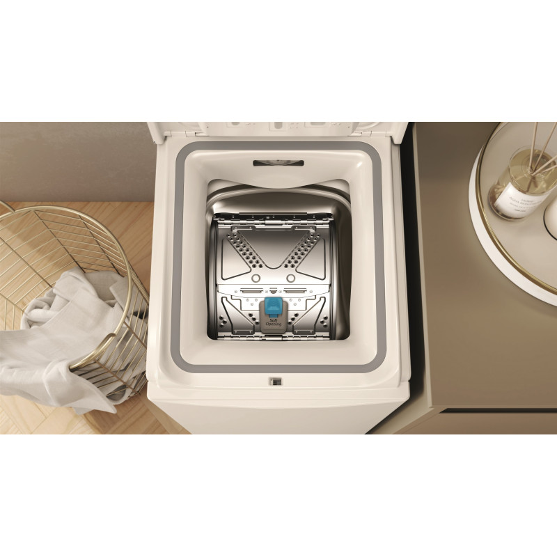 Whirlpool Пральна машина Whirlpool вертикальна, 6кг, 1200, A+++, 60см, дисплей, інвертор, білий