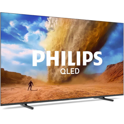 Philips Телевізор 55" QLED 4K 60Hz Smart Titan OS Black