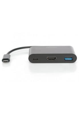 Digitus Адаптер USB-C - HDMA, 2xUSB