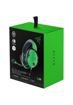 Razer Гарнітура Blackshark V2 X 3.5мм Green