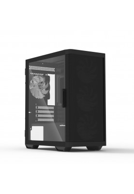 Zalman Корпус M4 без БЖ 2xUSB3.0, 1xUSB2.0 4x120мм ARGB VGA 320мм LCS ready TG Side Window mATX чорний