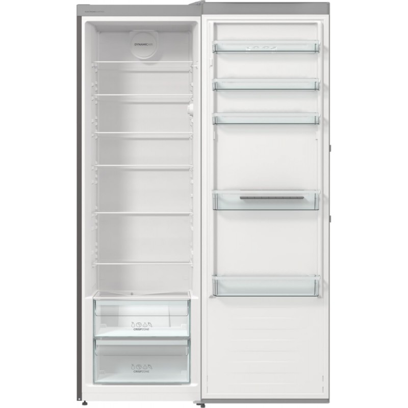 Gorenje Холодильна камера, 185x60х66, 398л, А+, електронне упр, зона св-ті, сірий