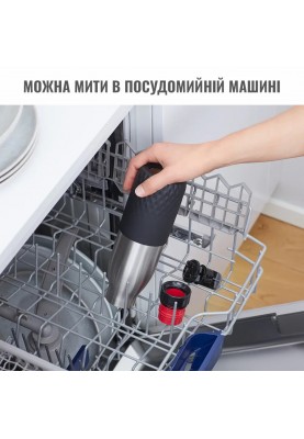 Tefal Термопляшка Bludrop, 700мл, нержавіюча сталь, чорний