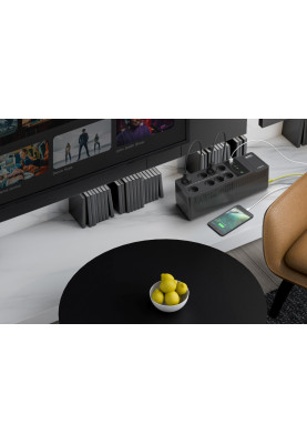 APC Джерело безперебійного живлення Back-UPS 550VA/300W, USB charging port, USB, 6+2 Schuko