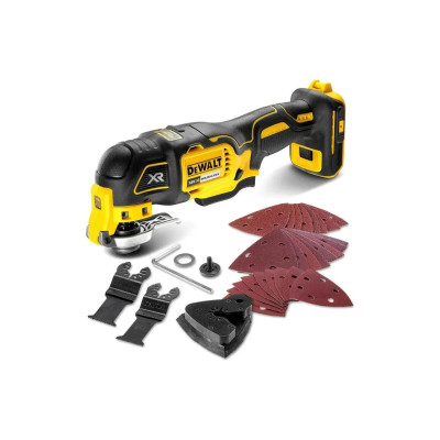 DeWALT Багатофункціональний інструмент акумуляторний 18В XR Li-lon безщітковий 20000кол/хв 1.1кг без АКБ і ЗП