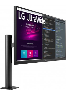 LG Монітор 34" 34WN780-B 2xHDMI, DP, USB, Audio, IPS, 3440x1440, 21:9, sRGB 99%, FreeSync, HAS, HDR10