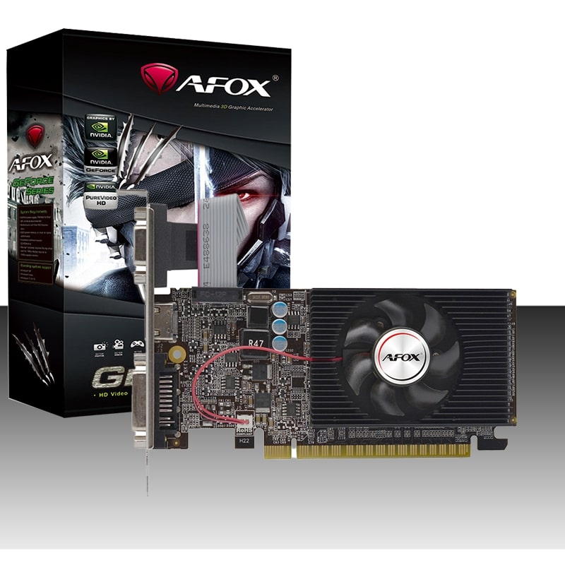 AFOX Відеокарта GeForce GT 610 2GB GDDR3