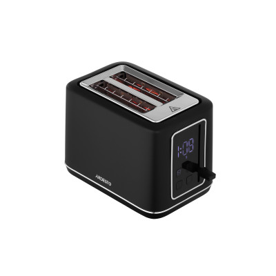 ARDESTO Тостер Elegance T-K301E 800 Вт, LED дисплей, пластик, чорний