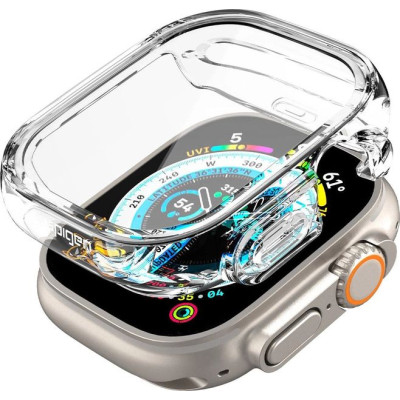 Spigen Чохол-накладка для Apple Watch Ultra (49mm) Ultra Hybrid, Crystal Clear