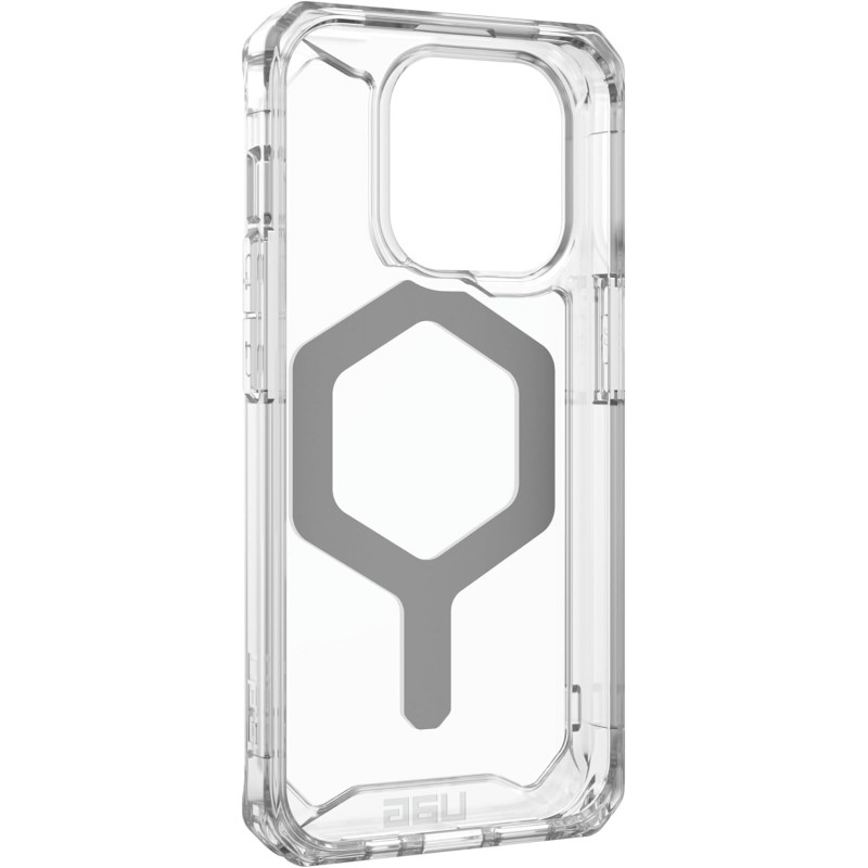 UAG Чохол для Apple iPhone 15 Pro Plyo Magsafe, Ice/Silver