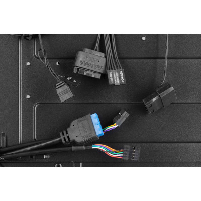 2E Gaming Корпус Spero G2052 без БЖ 2xUSB3.0, 1xUSB2.0, 1x120мм ARGB, 2x120мм, VGA 345мм, LCS ready, TG Side Panel, ATX, чорний