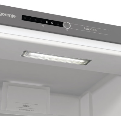 Gorenje Холодильна камера вбудована, 177x55, 5х54, 5, 301л, А++, інв., дисплей, білий