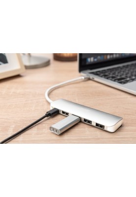 Digitus Хаб USB-C > 4xUSB-A/USB-C