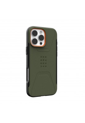 UAG Чохол для iPhone 16 Pro Max, Civilian Magsafe, Olive Drab