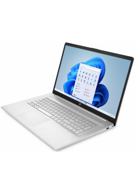 HP Ноутбук 17-cp2023ua 17.3" FHD IPS AG, AMD R3-7320U, 8GB, F512GB, UMA, DOS, сріблястий