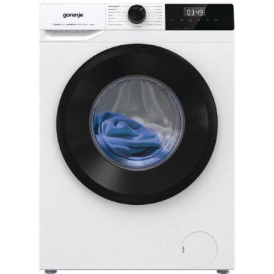 Gorenje Пральна машина Gorenje W2TNHPI84AS/P фронтальна, 8кг, 1400, A+++, 55см, дисплей, пара, інвертор, білий