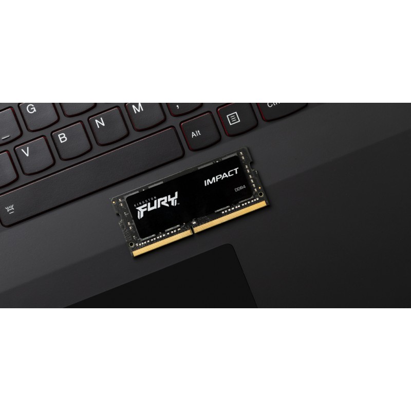 Kingston Пам'ять ноутбука DDR4 32GB KIT (16GBx2) 3200 FURY Impact