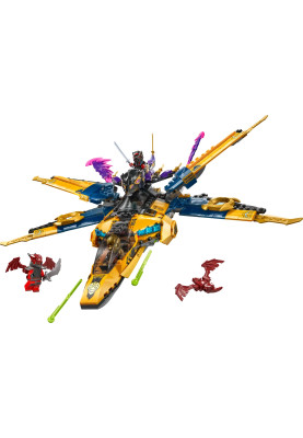 LEGO Конструктор Ninjago Суперштормовий реактивний літак Рас та Арін