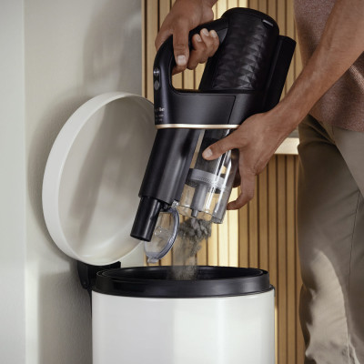 Miele Пилосос безпровідний SQLL0 31 Duoflex HX1, 210Вт, сухе прибирання, контроль пилок -0,3л, автон. робота до 12/55хв, Hygiene Lifetime, Vortex, щітка Multi Floor, біло-синій Miele Пилосос безпровідний SQLL0 31 Duoflex HX1, 210Вт, сухе прибирання, контроль пилок -0,3л, автон. робота до 12/55хв, Hygiene Lifetime, Vortex, щітка Multi Floor, біло-синій