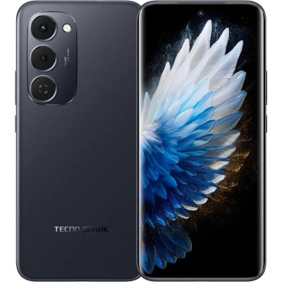 TECNO Смартфон Spark 40 PRO+ (KM7) 6.78` 8/256ГБ, 2SIM, 5200мА • рік, Nebula Black