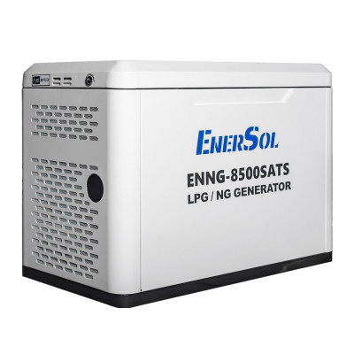 EnerSol Генератор газовий ENNG-8500SATS, 230В, 8.0-8.5кВт, електростартер, 160.0кг