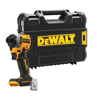 DeWALT Шурупокрут ударний акумуляторний  XR Li-Ion 18В 206Нм 3250об/хв 3800уд/хв кейс TSTAK, 0.9кг без АКБ та ЗП