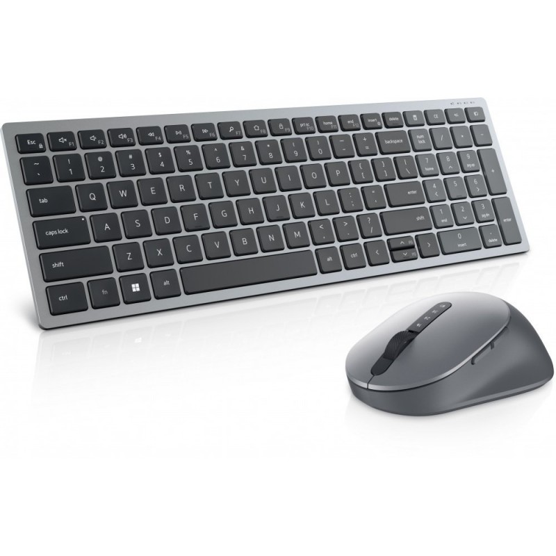 Dell Клавіатура Compact Multi-Device Wireless Keyboard - KB740 - Russian(QWERTY)