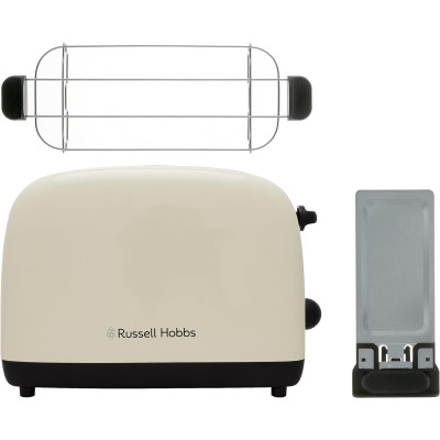 Russell Hobbs Тостер Colours Plus, 1600Вт, нержав., підігрів,разморозка, бежевий