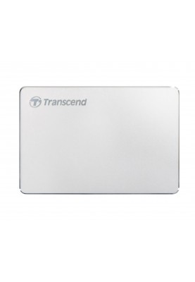 Transcend StoreJet 25C3S[Портативний жорсткий диск 1TB USB 3.1 Type-C StoreJet 25C3S Silver]