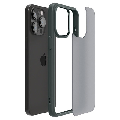 Spigen Чохол для Apple iPhone 15 Pro Max, Ultra Hybrid, Frost Green