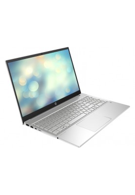 HP Ноутбук Pavilion 15-eh3016ua 15.6" FHD IPS AG, AMD R7-7730U, 16GB, F1024GB, UMA, DOS, сріблястий