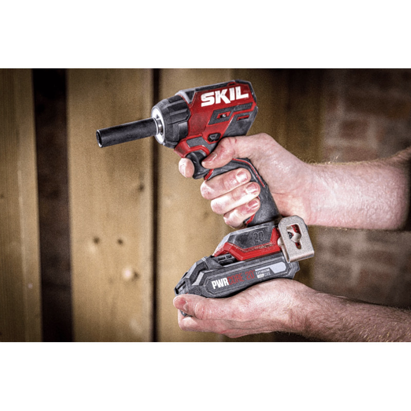 Skil Гайковерт ударний 3265 CA Compact безщітковий 20В 1х5А·год до 2850об·хв 250Нм 0.9кг