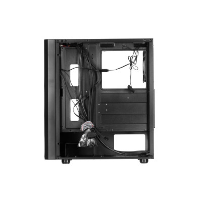 2E Gaming Корпус Turbo G2057B без БЖ 2xUSB3.0, 1xUSB2.0, 1x200мм, ARGB, 3x120мм ARGB, VGA 345мм, LCS ready, HUB, TG Side Panel, ATX, чорний