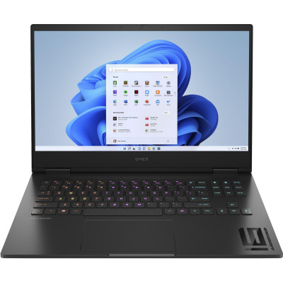 HP Ноутбук OMEN 16-xd0004ua 16.1" FHD IPS AG, AMD R7-7840HS, 32GB, F1024GB, NVD4060-8, Win11, чорний
