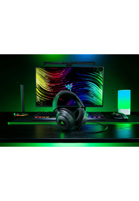 Razer Гарнітура ігрова Kraken V4 X, 7.1, USB-A, 1.8м, RGB, чорний