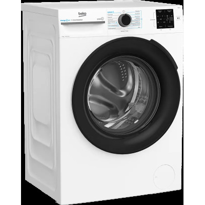 Beko Пральна машина фронтальна, 8кг, 1000, A, 55см, дисплей, інвертор, пара, білий Beko Пральна машина фронтальна, 8кг, 1000, A, 55см, дисплей, інвертор, пара, білий