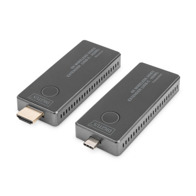 Digitus Бездротовий подовжувач USB-C > HDMI, 4K UHD, 30 м