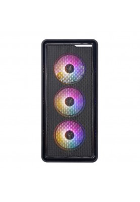 Zalman Корпус M3 Plus RGB, без БЖ, 1xUSB3.0, 2xUSB2.0, 4x120mm RGB fan, TG Side Panel, mATX, чорний