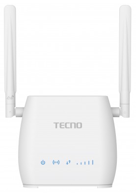 TECNO Маршрутизатор TR210 4G-LTE, 1x3FF SIM, 1xFE LAN, 1xUSB 2.0, 2000mAh bat.