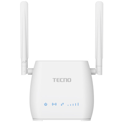 TECNO Маршрутизатор TR210 4G-LTE, 1x3FF SIM, 1xFE LAN, 1xUSB 2.0, 2000mAh bat.